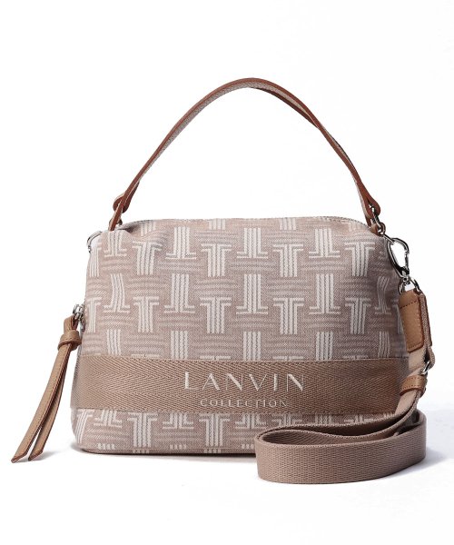 LANVIN COLLECTION(BAG)(ランバンコレクション（バッグ）)/ショルダーバッグ【ジーン】/ベージュ