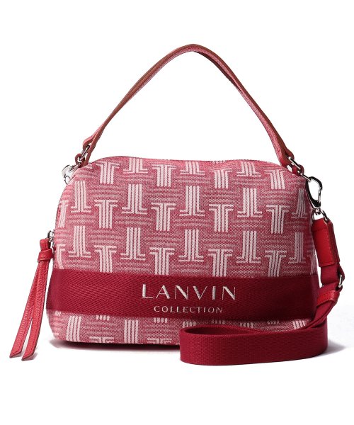 LANVIN COLLECTION(BAG)(ランバンコレクション（バッグ）)/ショルダーバッグ【ジーン】/レッド