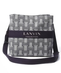 LANVIN COLLECTION(BAG)(ランバンコレクション（バッグ）)/縦型ショルダーバッグ【ジーン】/ネイビー