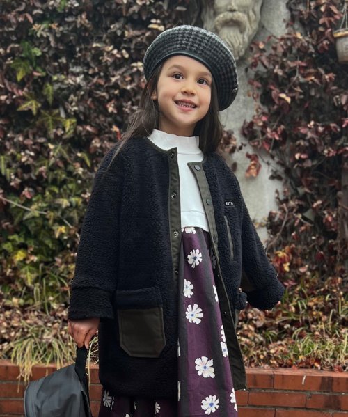 ヒートウォーム シープボア リバーシブルコート 