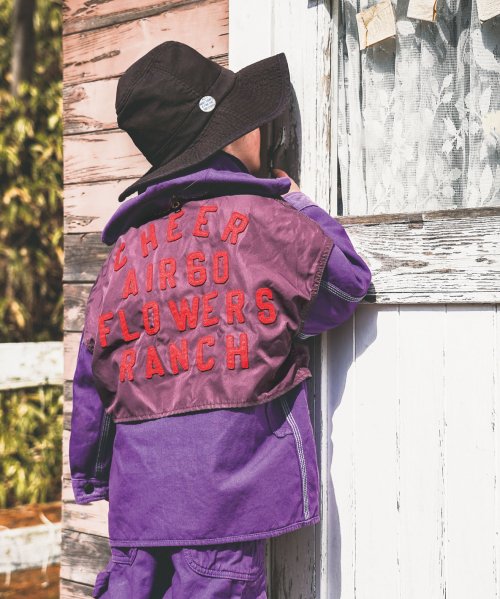 オックス ハンティング リバーシブル ジャケット FLOWER GO TO