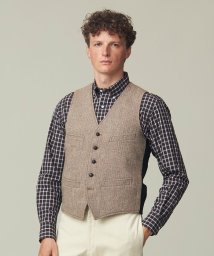 J.PRESS MENS(J．プレス　メンズ)/【LOVAT TWEED】サドルベスト/ベージュ系1