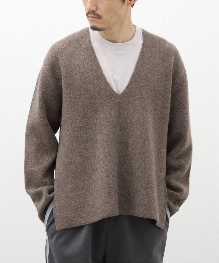 walenode / ウェルノード 】Innocent YAK Deep v－neck(505727213