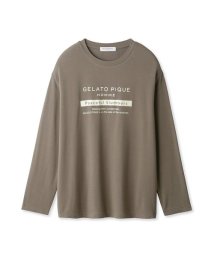 GELATO PIQUE HOMME/【HOMME】インレイロゴロングTシャツ/505727234