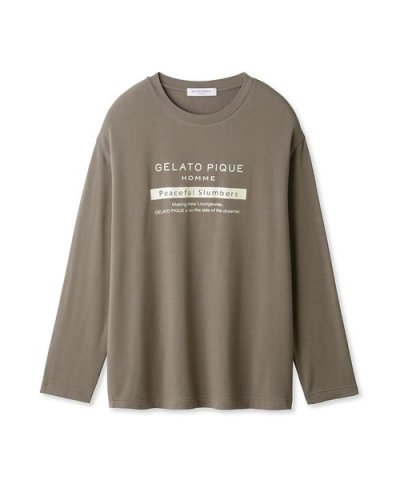 【HOMME】インレイロゴロングTシャツ