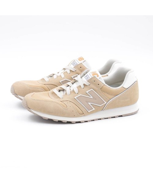 new balance(ニューバランス)/ニューバランス new balance レディース メンズ スニーカー 歩きやすい 疲れにくい NB－ML373N/ベージュ系1