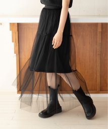 MAISON BREEZE/【SWEET11月号掲載商品 谷まりあさん着用商品】1枚重ねるだけでトレンド上級者♪ クラシカルシアー ティアードスカート/505710003