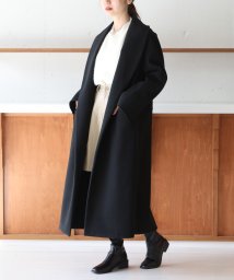 MAISON BREEZE/【谷まりあさん着用◎SWEET掲載品商品】【MAISON BREEZE】アウター コート ガウンコート 無地 ロング丈 オーバーシルエット リバーライク/505710004