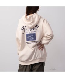 MAC HOUSE(women)/UNDERWRAPS アンダーラップス 裏起毛刺繍パーカー 80005－1/505726224