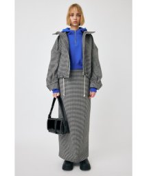 moussy(マウジー)/HOUNDSTOOTH PENCIL スカート/BLK
