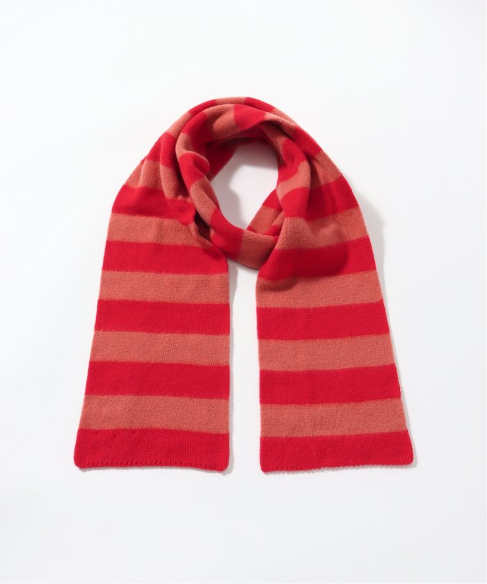 JO GORDON / ジョーゴードン】Brushed Stripe Scarf - マフラー