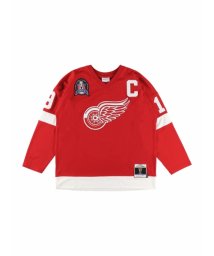 Mitchell & Ness/スティーブ・アイザーマン レッドウィングス ロード ブルーラインジャージ 1996－97 RED WINGS NHL DARK JERSEY STEVE YZE/505727867