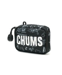 CHUMS(チャムス)/日本正規品 チャムス ポーチ 小物入れ CHUMS ブランド 小さい 小さめ リサイクルチャムスコンパクトケース CH60－3479/ブラック系1