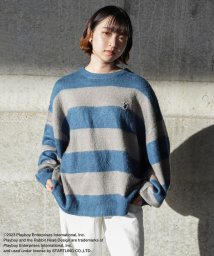 ZIP FIVE(ジップファイブ)/PLAYBOYMOHAIRLIKEC/NSWEATER/グレー