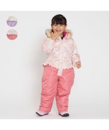moujonjon(ムージョンジョン)/【子供服】 JollyJury (ジョリージュリー) 小花柄スノーコンビ・スノーウェア 80cm～130cm F60783/ピンク