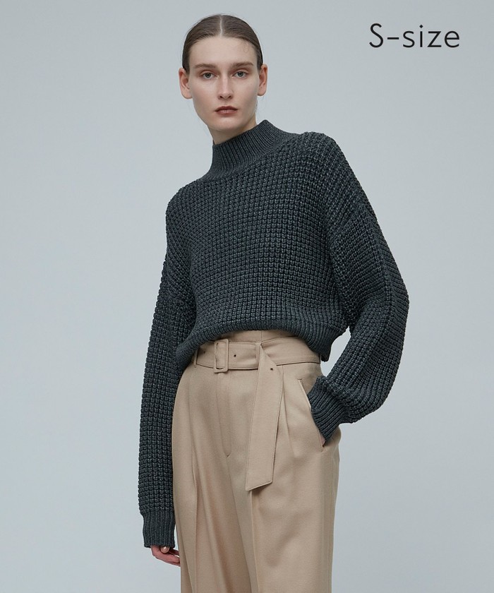 BEIGE 【S−size】LINOIS/ プルオーバーニット トップス CGRAY 32 BEIGE 【S−size】LINOIS/ プルオーバーニット トップス CGRAY 32