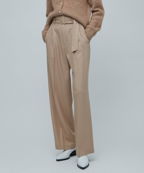 BEIGE，(ベイジ，)/【GISELe 2.3月合併号掲載】TERNES / ワイドパンツ/CAMEL