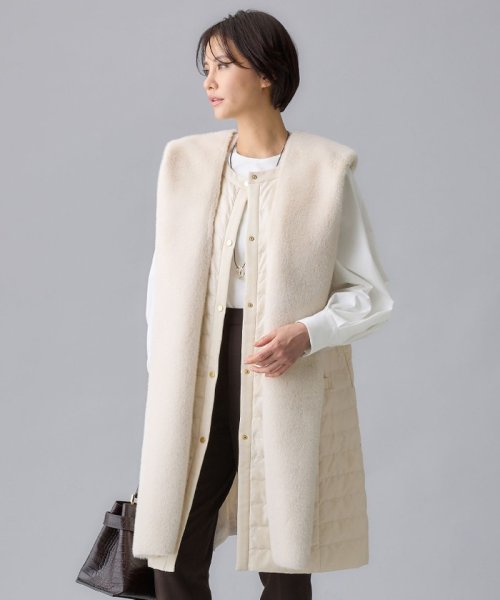 【洗える】ライトダウン ジレ アウター ダウン・中綿 D1383326894(10505円)