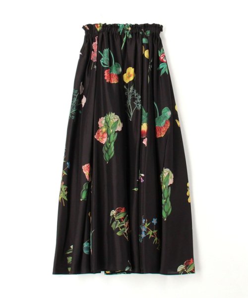 CABaN BLOOMIN ART プリントフレアスカート 