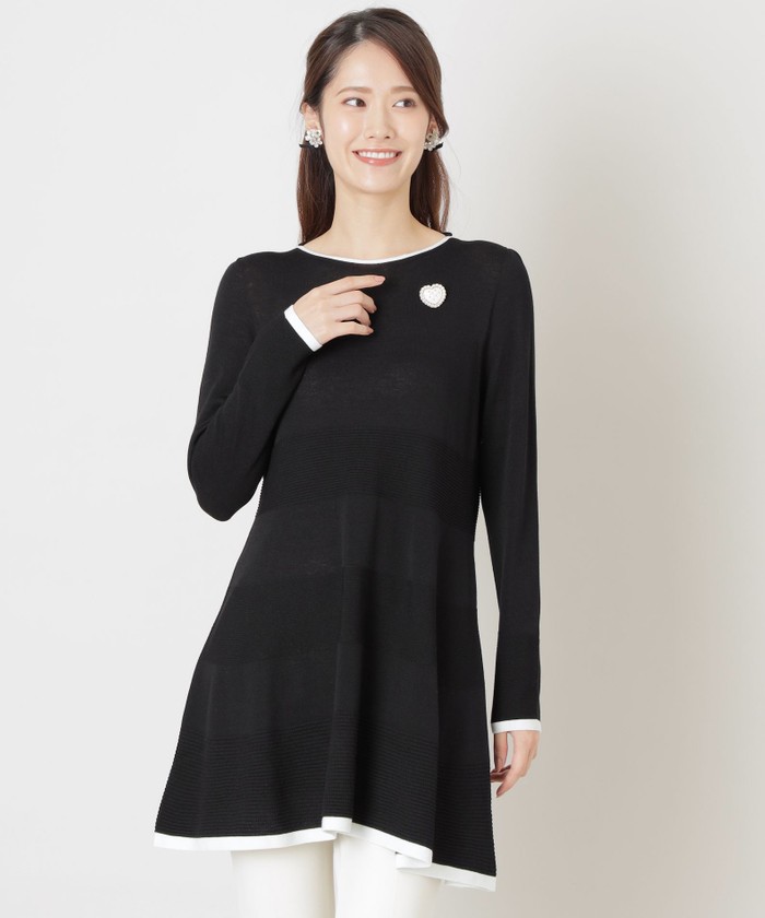 2/2ページ)｜ブラック系｜ニット・セーター｜TO BE CHIC(トゥー ビー