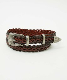 ABAHOUSE(ABAHOUSE)/【WEB限定】WESTERN BELT/ レザーウエスタンベルト/キャメル