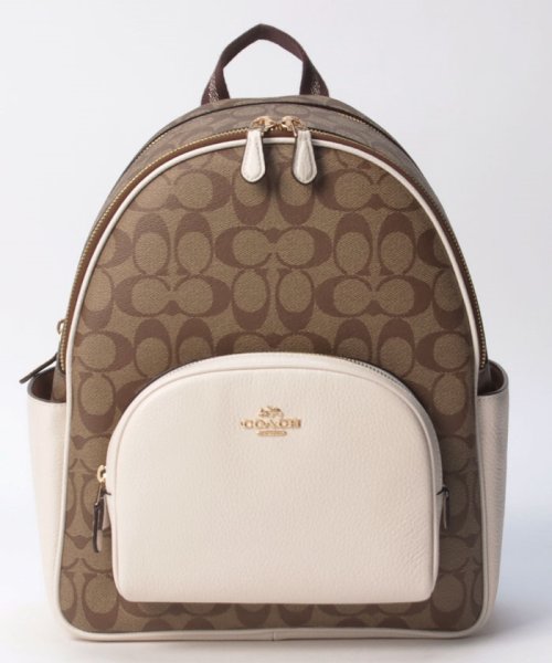 COACH(コーチ)/コーチ 5671 バックパック リュックサック シグネチャー/カーキ/チョーク