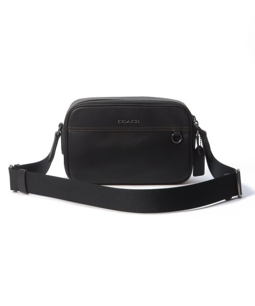 セール】コーチ C4148 メンズ ショルダーバッグ クロスボディ ブラック  