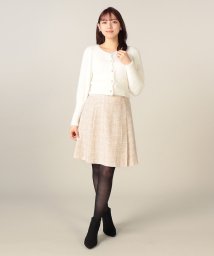 LAISSE PASSE/【尾州織】MIXツイード台形スカート/505705834