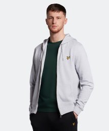 ライル＆スコット(ライル＆スコット)/【LYLE&SCOTT】ライル＆スコットオーガニックコットンフルジップパーカー/ライトグレー