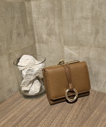 UNGRID bag(アングリッド　バッグ)/リング　フラップガマ口ミニウォレット/CAM