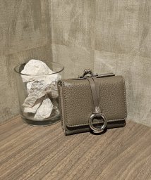 UNGRID bag(アングリッド　バッグ)/リング　フラップガマ口ミニウォレット/GREGE