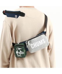 CHUMS(チャムス)/チャムス ボディバッグ キッズ ウエストバッグ CHUMS ポーチ ブランド 3 Pouch Body Bag Sweat Nylon CH60－3457/グレー