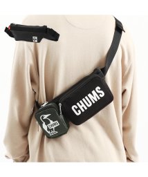 CHUMS(チャムス)/チャムス ボディバッグ キッズ ウエストバッグ CHUMS ポーチ ブランド 3 Pouch Body Bag Sweat Nylon CH60－3457/ブラック