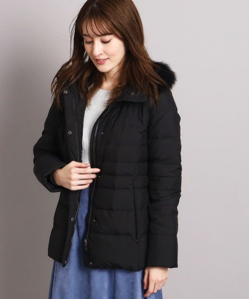 【洗える/エコ】800フィルパワーの高品質！機能性と美シルエットを叶えるダウンコート ミュラー種ホワイトダックの大きいダウンボールを使用しているため