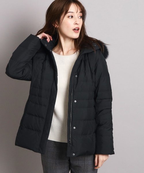 【洗える/エコ】800フィルパワーの高品質！機能性と美シルエットを叶えるダウンコート ミュラー種ホワイトダックの大きいダウンボールを使用しているため