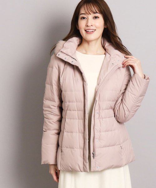 【洗える/エコ】800フィルパワーの高品質！機能性と美シルエットを叶えるダウンコート ミュラー種ホワイトダックの大きいダウンボールを使用しているため