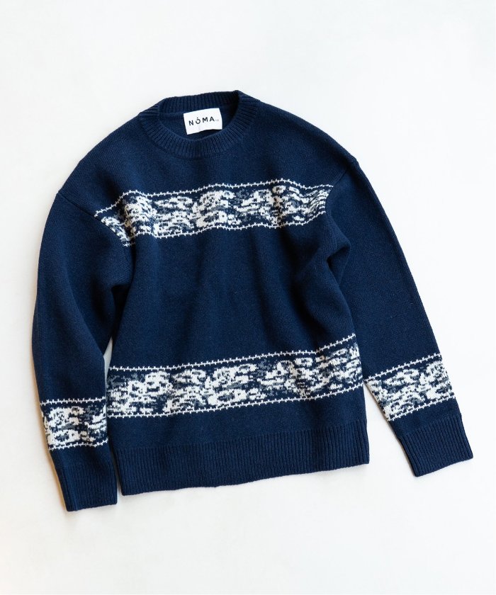 NOMA t.d. / ノーマ ティーディー】for BOUCLE 別注ノルデイックニット