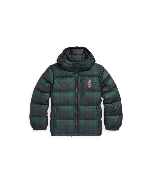 POLO RALPH LAUREN(POLO RALPH LAUREN)/(ボーイズ 8才～20才)Polo ベア プラッド ダウン フーデッド ジャケット/300グリーン