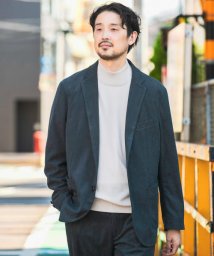 URBAN RESEARCH DOORS(アーバンリサーチドアーズ)/LIFE STYLE TAILOR　コーデュロイコンフォータブルジャケット/GRAY