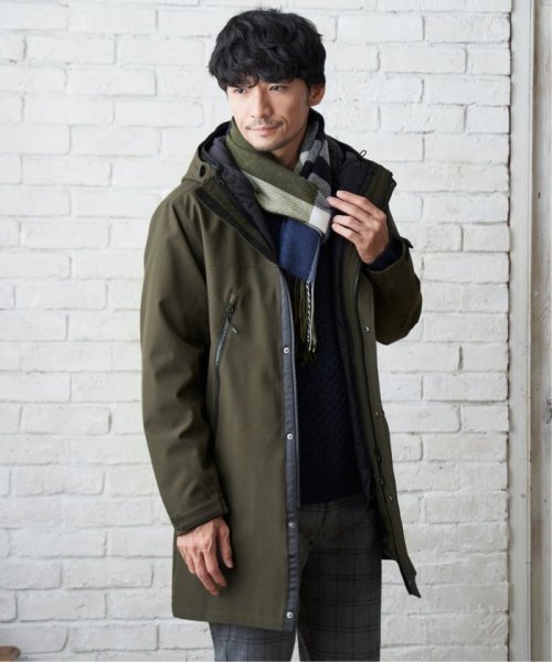 【撥水】sorona(R) 3WAYロングコート sorona