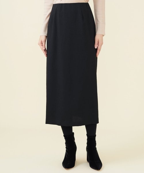ウールワッシャーナロースカート 