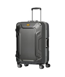 HIRODBC/スーツケース 64L Mサイズ アルミフレーム イエロー グレー 中型 軽量 DBCラゲージ HIRODBC dya8168－24/505733426