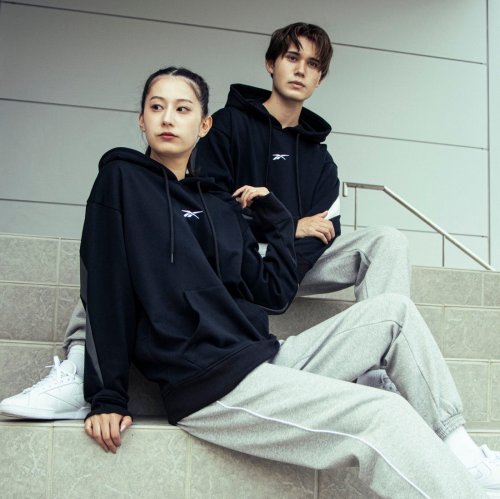 Reebok(リーボック)/クラシックス ビッグベクター フーディ / Classics Vector Hoodie /ブラック