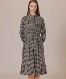 MACKINTOSH LONDON(MACKINTOSH LONDON（レディース）)/【エクラ掲載】クラシカルチェックプリントワンピース/オフホワイト