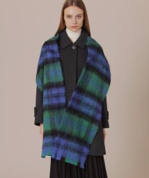 MACKINTOSH LONDON(MACKINTOSH LONDON（レディース）)/【MACKINTOSH】タータンシャギーチェック ストール/ブルー