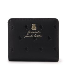 PINK-latte/くま型押しラウンドファスナー財布/505733659