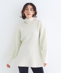 DRESSTERIOR(ドレステリア)/CODE A ｜ neck cutting knit/オフホワイト（003）