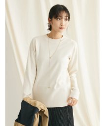 CRAFT STANDARD BOUTIQUE(クラフトスタンダードブティック)/モックネックニットプルオーバー/アイボリー