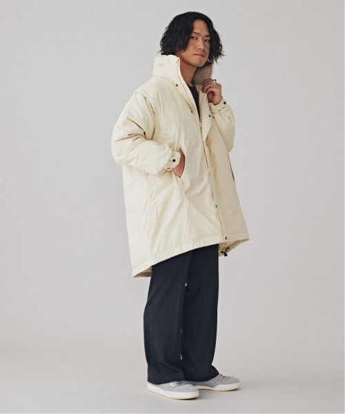 B.C STOCK(ベーセーストック)/S Detachable sleeve PUF JKT/ホワイトA