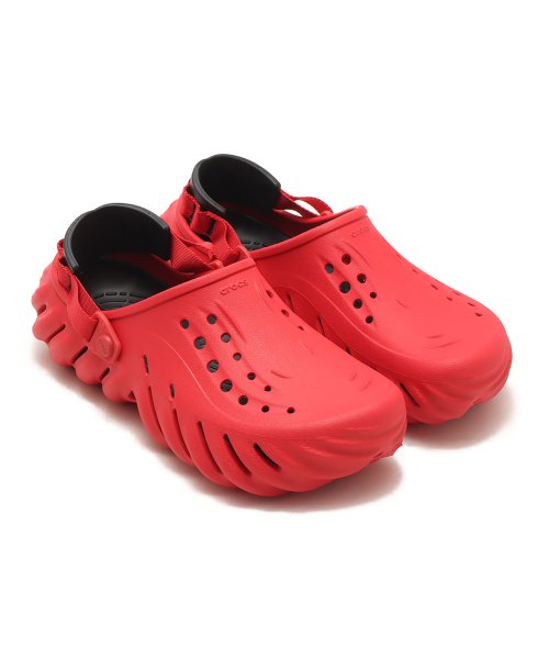 crocs(クロックス)/クロックス エコー クロッグ/レッド